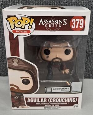 Funko Pop Aguilar Crouching 379 Assassins Creed Lootcrate Protective Case